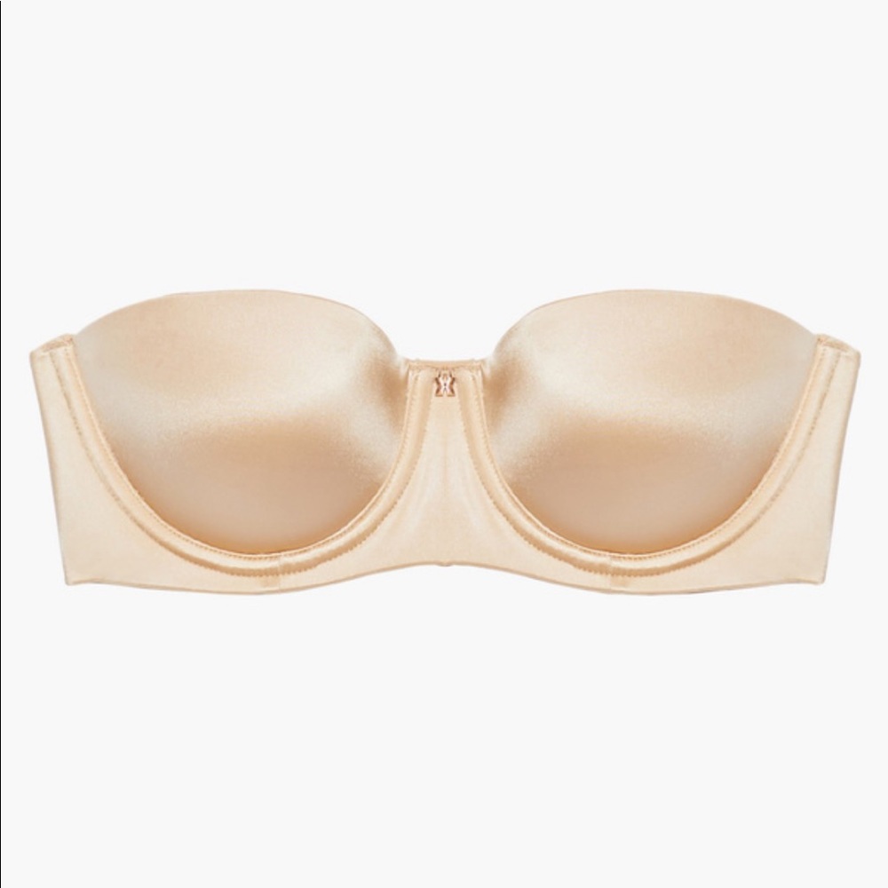 HONEY NUDE STRAPLESS BRA